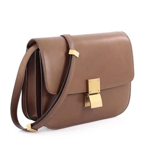 celine box grained leather|Celine hobo handbags.